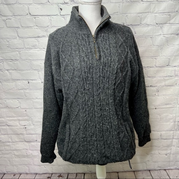 Carraigdonn Wool Pull Over Sweater Medium - Picture 1 of 7